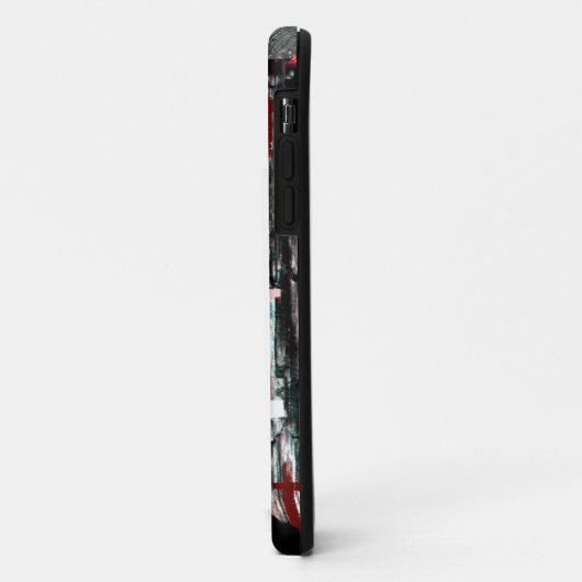 苦しめられたマウスパッドの十字 Case-Mate iPhoneケース (裏面/左)