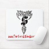苦しめられたSouldiers - "ホームページ"のマウスパッド マウスパッド (マウス)