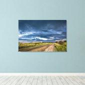 苦しんだ後で キャンバスプリント (インサイチュ (ウッドフロア))