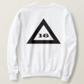 苦し感じみで天国から遠い生活 スウェットシャツ (デザイン裏面)