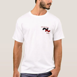 苦し感じみで天国から遠い生活 Tシャツ