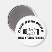 苦与えしみ友を作る マグネット (正面/裏面)