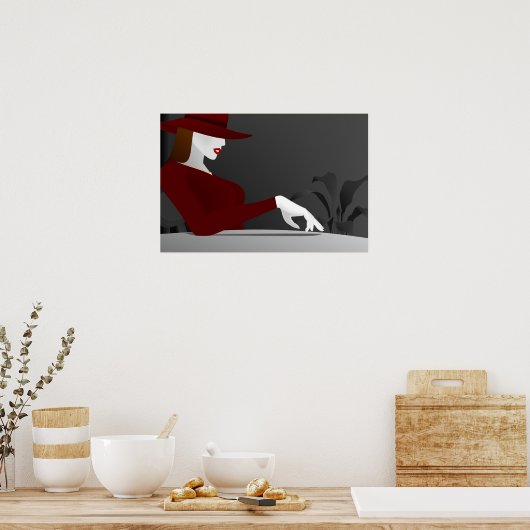 苦労が待つ ポスター (キッチン)