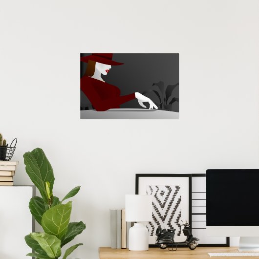 苦労が待つ ポスター (ホームオフィス)