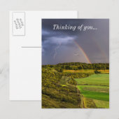 苦労して嵐を乗り越える ポストカード (正面/裏面)