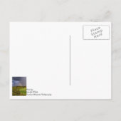 苦労して嵐を乗り越える ポストカード (裏面)