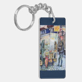 苦労を好む、恋に苦しむ キーホルダー (正面左)