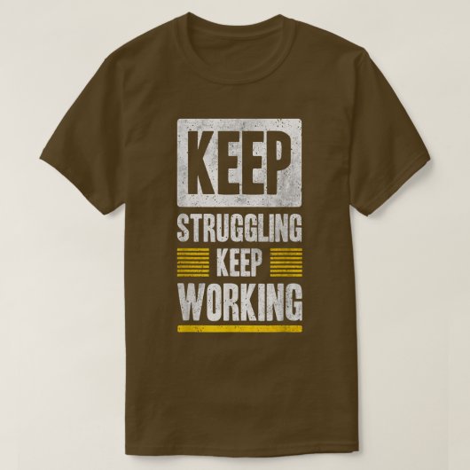 苦労保保業意欲Graphic Co Tシャツ (デザイン正面)