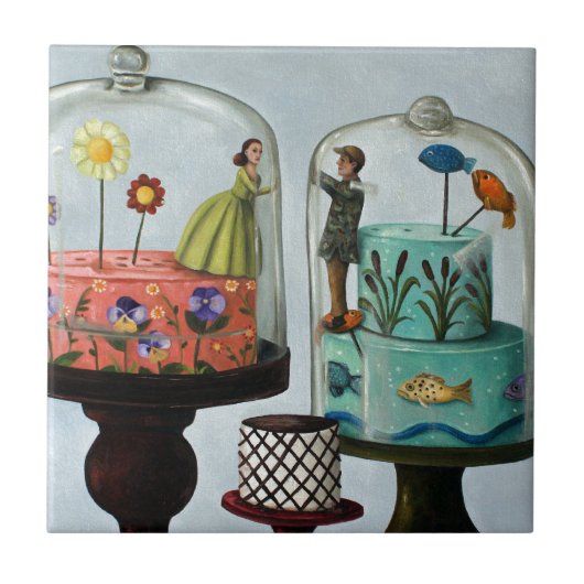 苦味のある タイル (正面)