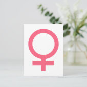 苦味クール金星のシンボル ポストカード (スタンド正面)