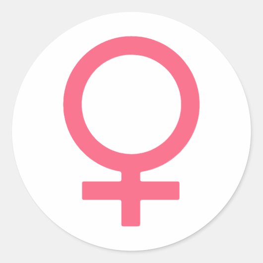 苦味クール金星のシンボル ラウンドシール (正面)