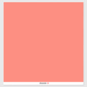 苦味無地の色 シール (シート)