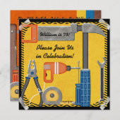 苦境それはカスタムな誕生日の招待状に人を配置します 招待状 (正面/裏面)