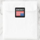 苦境にある民主主義 スクエアシール (バッグ)