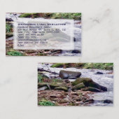 苦境に立たされて 名刺 (正面/裏面)