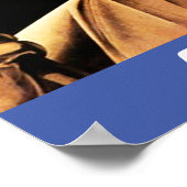 苦境に立つ鉄鋼強力強い女性シュー ポスター (角)