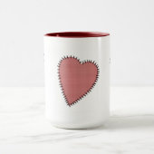 苦境の愚かなコーヒー・マグ マグカップ (中央)