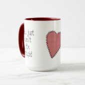 苦境の愚かなコーヒー・マグ マグカップ (正面左)