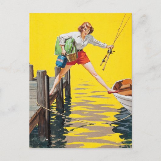 苦境は1955年 ポストカード (正面)