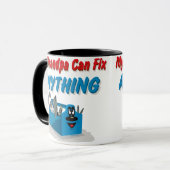 苦境何でも祖父 マグカップ (正面左)