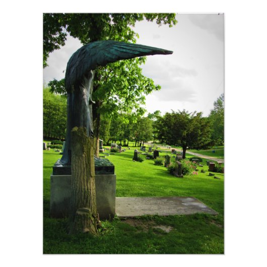 「苦悩に包まれた」 フォトプリント            (正面)