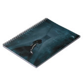 苦悩のゴシック様式の少女 ノートブック (左側)