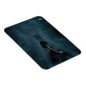 苦悩のゴシック様式の少女 マグネット (右側)