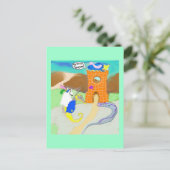 苦悩の中のダムセル ポストカード (スタンド正面)