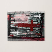 苦悩の十字架 ジグソーパズル (横)