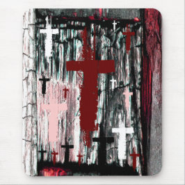 苦悩の十字架 マウスパッド