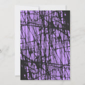 苦悩の星 バー・バット・ミツバの招待状 招待状 (裏面)