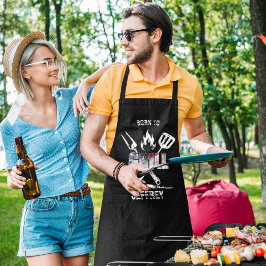 苦悩の生まれつきグリル BBQ ツール エプロン