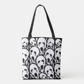 苦悩の魂のホラーのアートワーク トートバッグ (裏面)