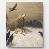 苦悩バイフリードリ威厳があるヒ・アルブレヒト・シェンク1876 フォトプラーク (正面)