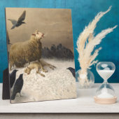 苦悩バイフリードリ威厳があるヒ・アルブレヒト・シェンク1876 フォトプラーク (側面)