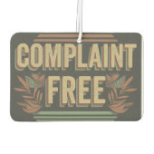 苦情のない カーエアーフレッシュナー (裏面)