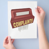 苦情ボックス チラシ (手)