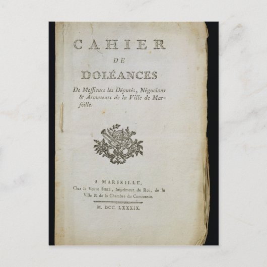 苦情書 ポストカード (正面)