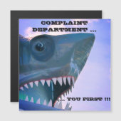 苦情部シャーククルーズドアマグネット マグネット招待状 (正面/裏面)