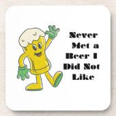 苦手なビールに出会ったことがない コースター (正面)