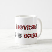 苦痛および苦しむこと コーヒーマグカップ (正面右)