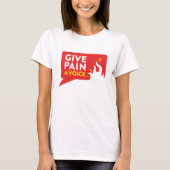 苦痛に声を与えて下さい Tシャツ (正面)