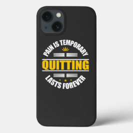 苦痛は一時やめ的なものだ iPhone 13ケース