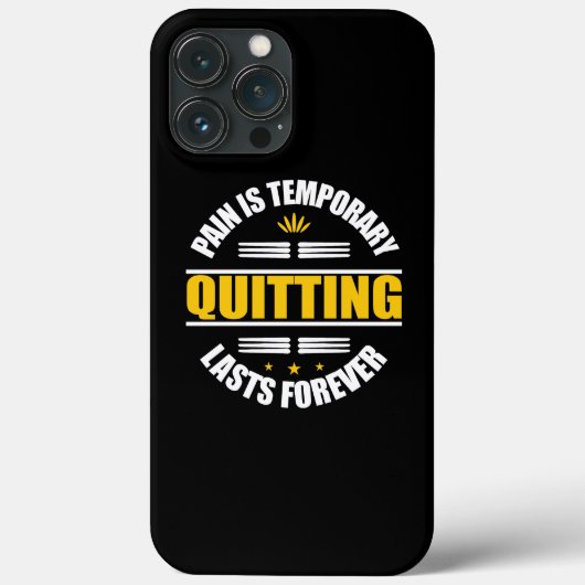 苦痛は一時やめ的なものだ Case-Mate iPhoneケース (裏面)