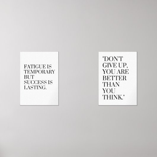 苦痛は一時的だが成功は永遠だ (正面)