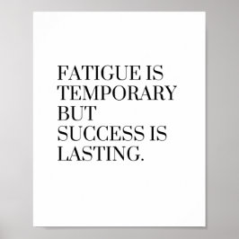 苦痛は一時的だが成功は永遠だ ポスター
