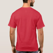 苦痛は体を去る弱さです Tシャツ (裏面)