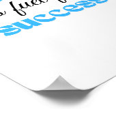 苦痛を燃料として成功に導く。 ポスター (角)