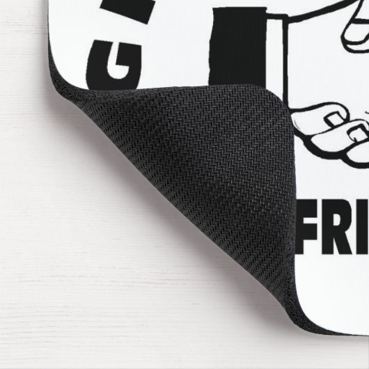 苦痛をMeds作ります生命のための友人を与えて下さい マウスパッド (コーナー)