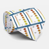 苦痛スケールのタイ ネクタイ (ロール)